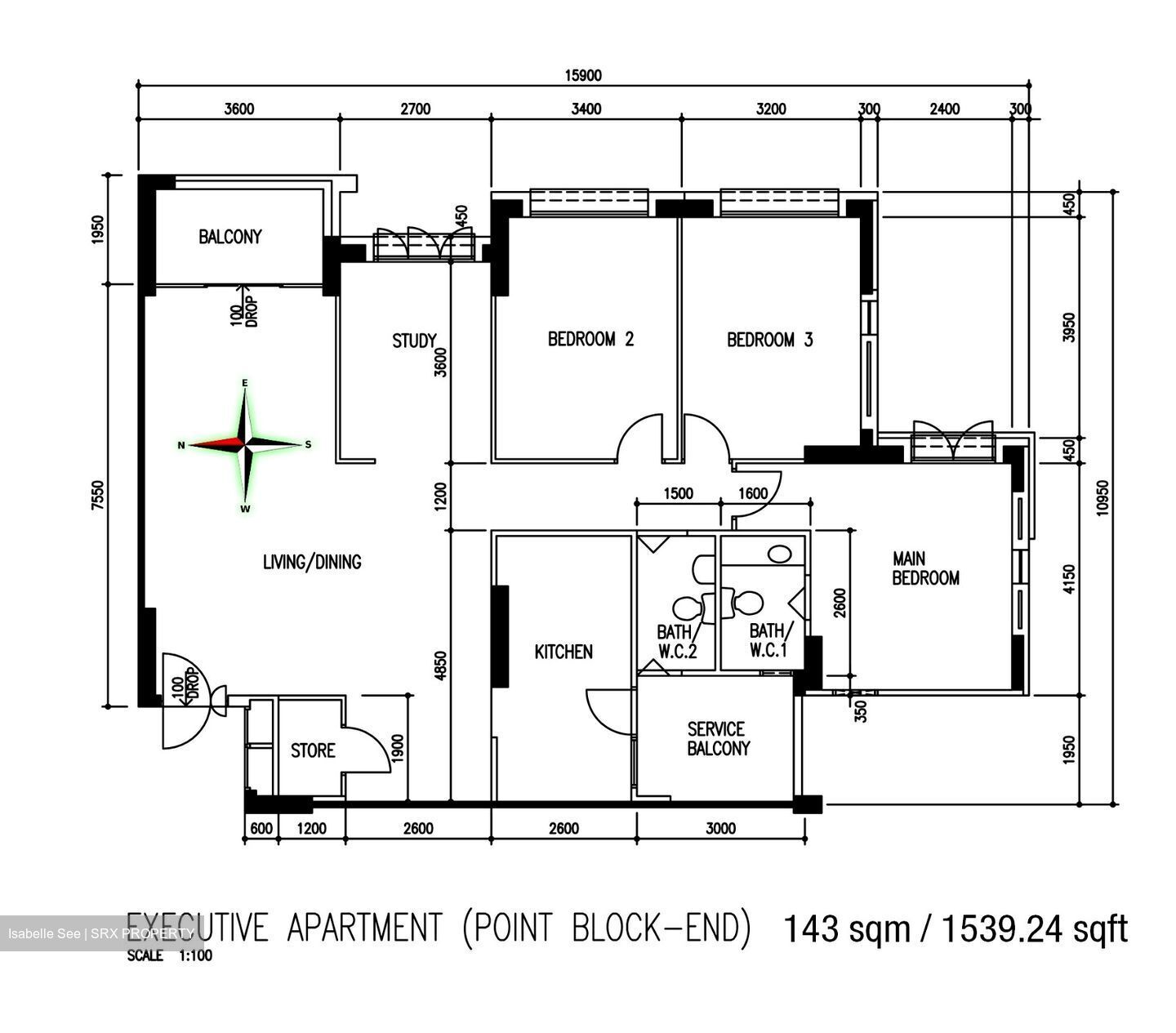 Blk 287A Jurong East Street 21 (Jurong East), HDB Executive #592588181
